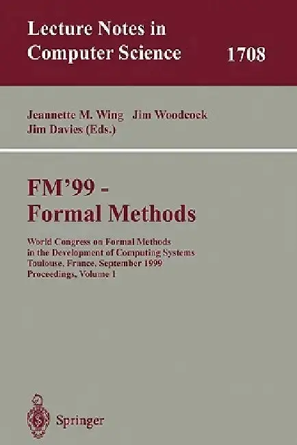 Cover of Fm'99 - Formal Methods