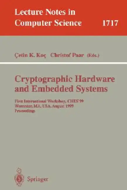 Cover of Cryptographic Hardware and Embedded Systems