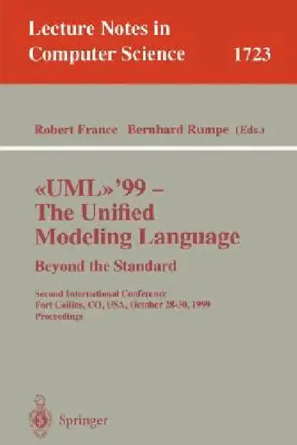 Cover of Uml'99 - The Unified Modeling Language