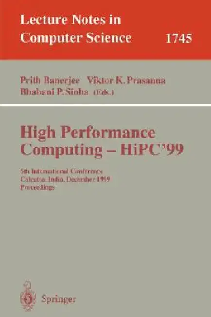 Cover of High Performance Computing - Hipc'99