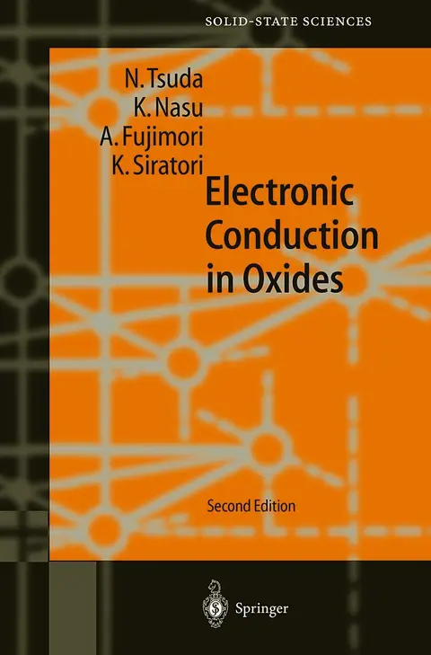 Cover of Electronic Conduction in Oxides