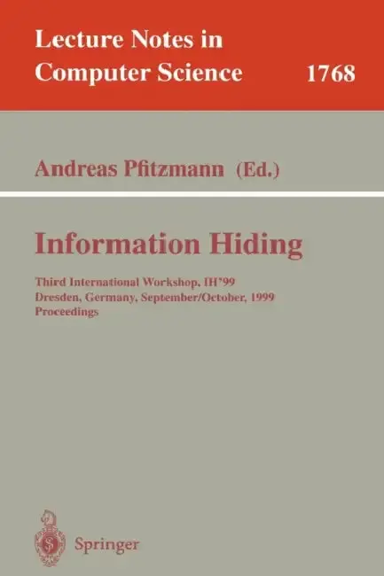 Cover of Information Hiding