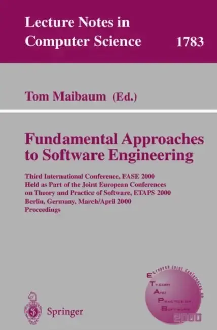 Cover of Fundamental Approaches to Software Engineering