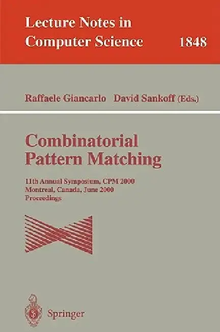 Cover of Combinatorial Pattern Matching