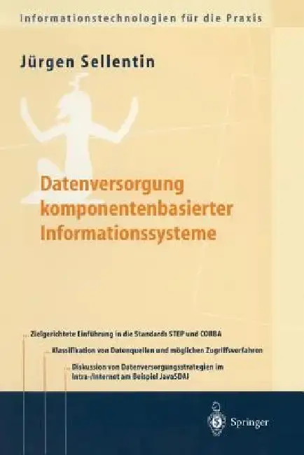 Cover of Datenversorgung Komponentenbasierter Informationssysteme