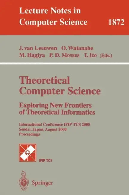 Cover of Theoretical Computer Science