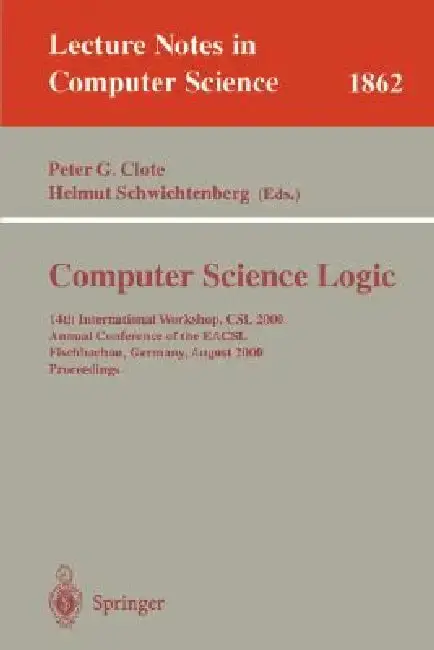 Cover of Computer Science Logic