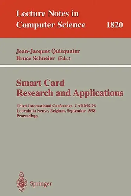 Cover of Smart Card. Research and Applications