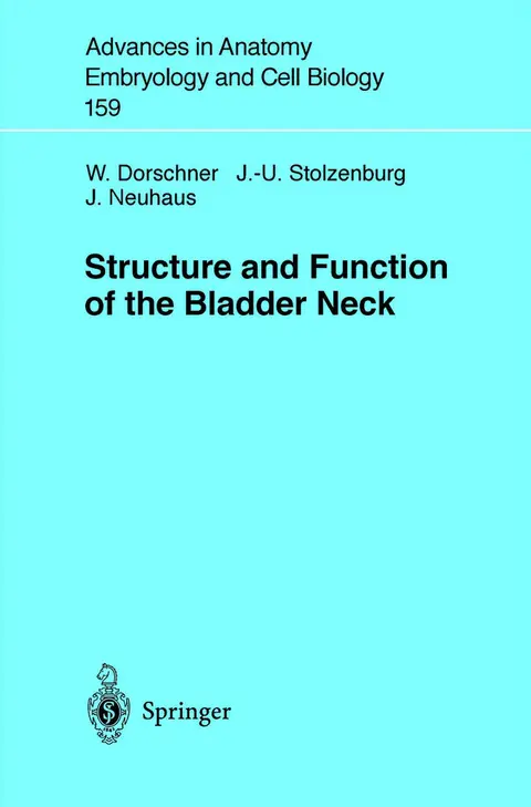 Cover of Structure and Function of the Bladder Neck