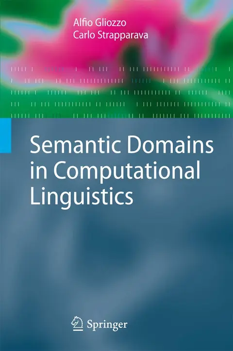 Cover of Semantic Domains in Computational Linguistics