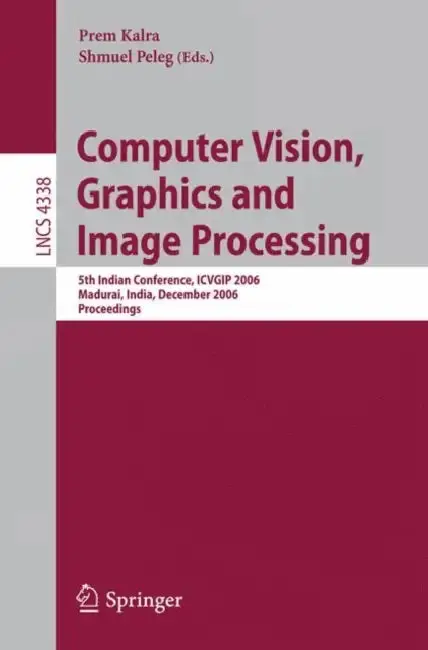 Cover of Computer Vision, Graphics and Image Processing