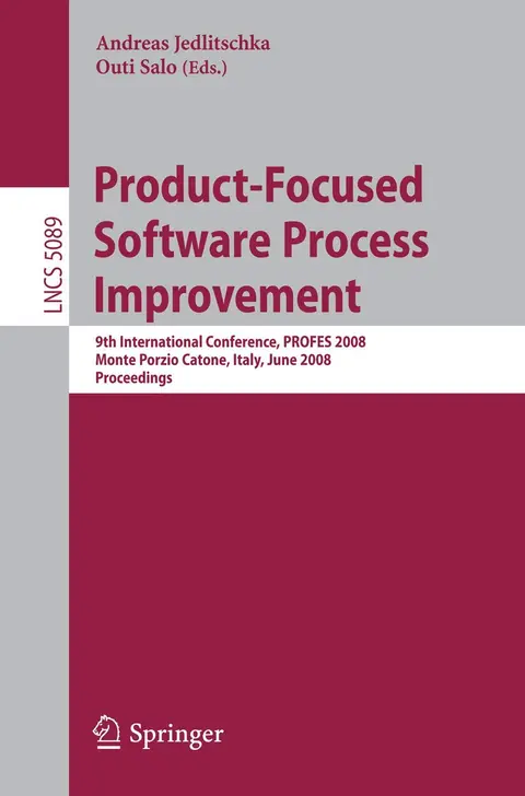 Cover of Product-focused Software Process Improvement