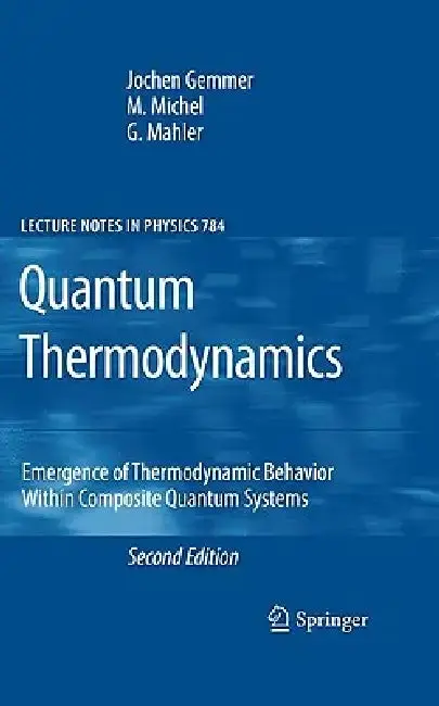 Cover of Quantum Thermodynamics