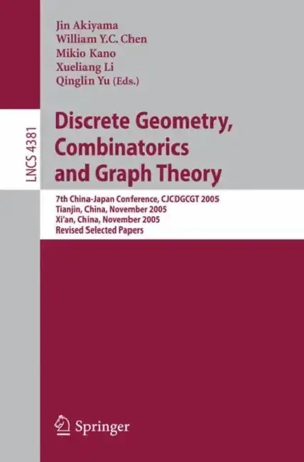 Cover of Discrete Geometry, Combinatorics and Graph Theory
