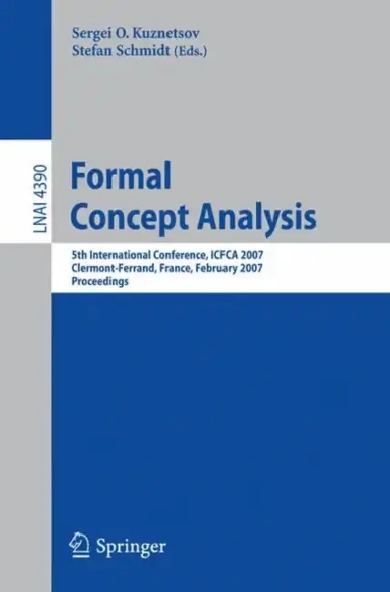 Cover of Formal Concept Analysis