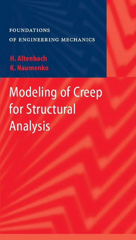 Cover of Modeling of Creep for Structural Analysis