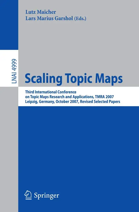 Cover of Scaling Topic Maps