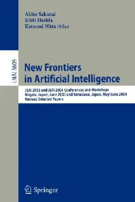 Cover of New Frontiers in Artificial Intelligence