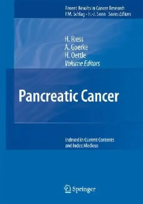 Cover of Pancreatic Cancer