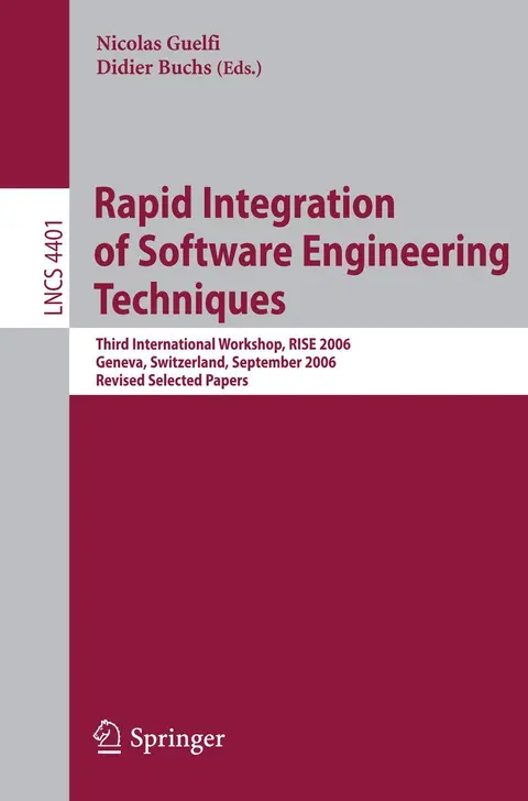 Cover of Rapid Integration of Software Engineering Techniques