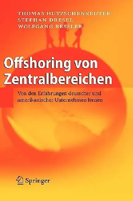 Cover of Offshoring Von Zentralbereichen