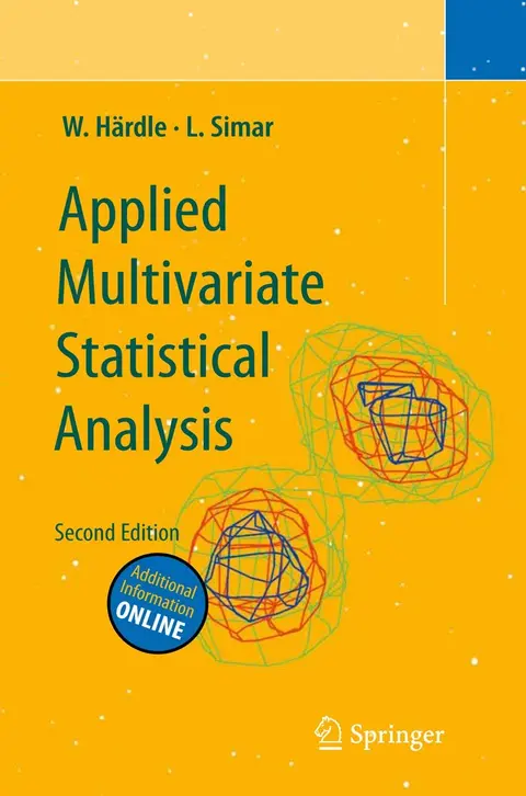 Cover of Applied Multivariate Statistical Analysis