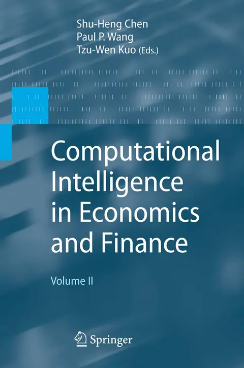 Cover of Computational Intelligence in Economics and Finance