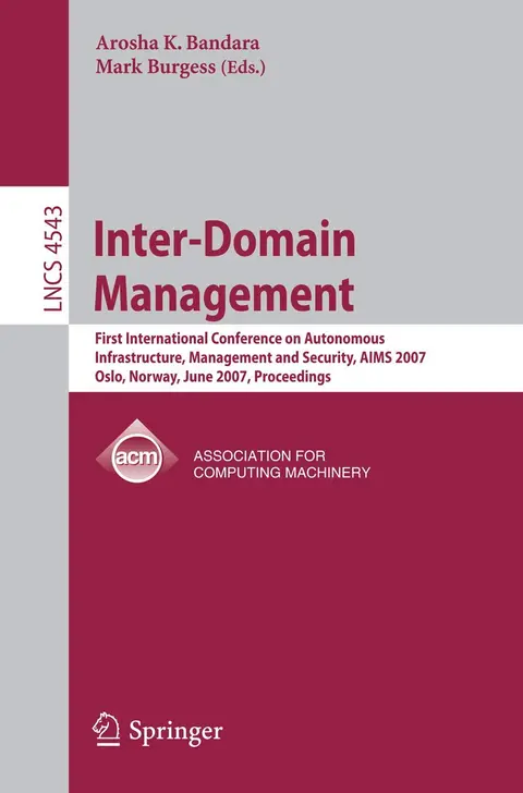 Cover of Inter-Domain Management