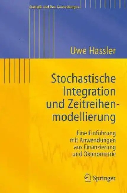Cover of Stochastische Integration Und Zeitreihenmodellierung