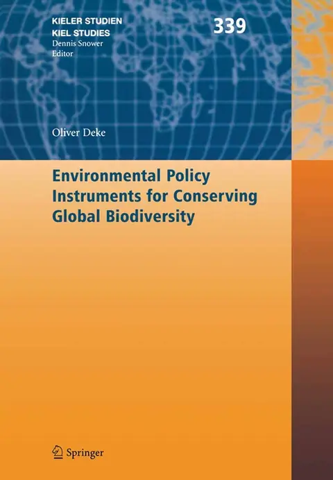 Cover of Environmental Policy Instruments for Conserving Global Biodiversity