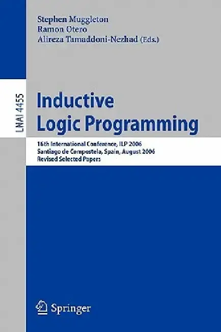 Cover of Inductive Logic Programming