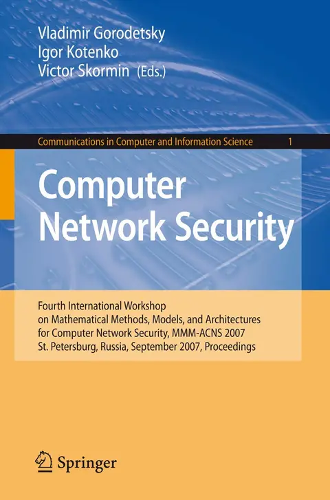Cover of Computer Network Security
