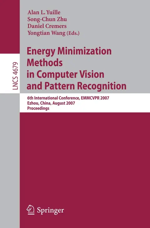 Cover of Energy Minimization Methods in Computer Vision and Pattern Recognition