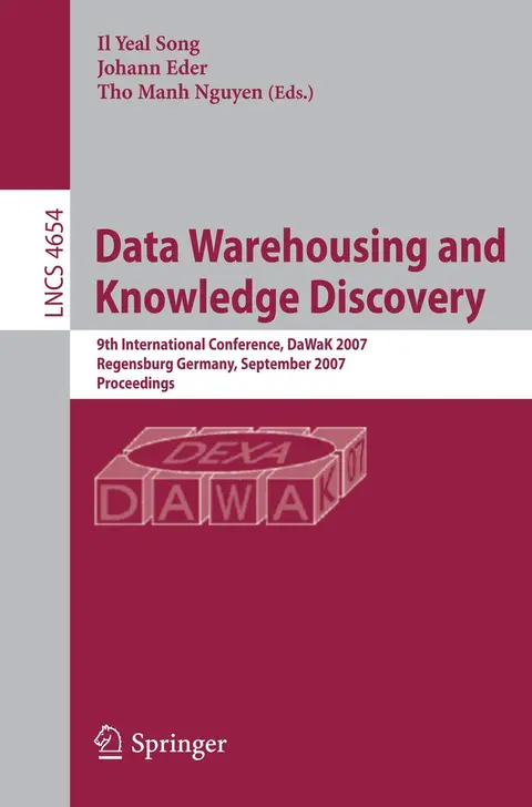 Cover of Data Warehousing and Knowledge Discovery