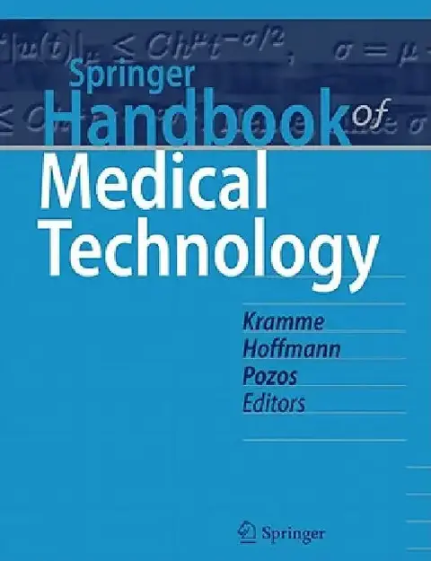 Cover of Springer Handbook of Medical Technology