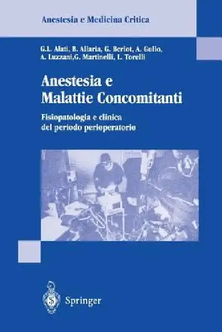 Cover of Anestesia E Malattie Concomitanti