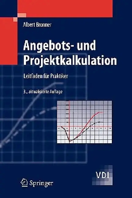 Cover of Angebots- Und Projektkalkulation