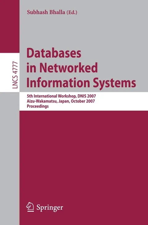 Cover of Databases in Networked Information Systems