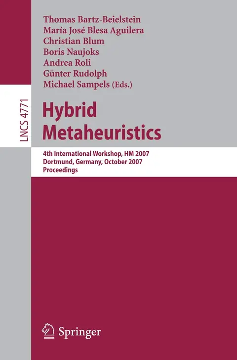 Cover of Hybrid Metaheuristics