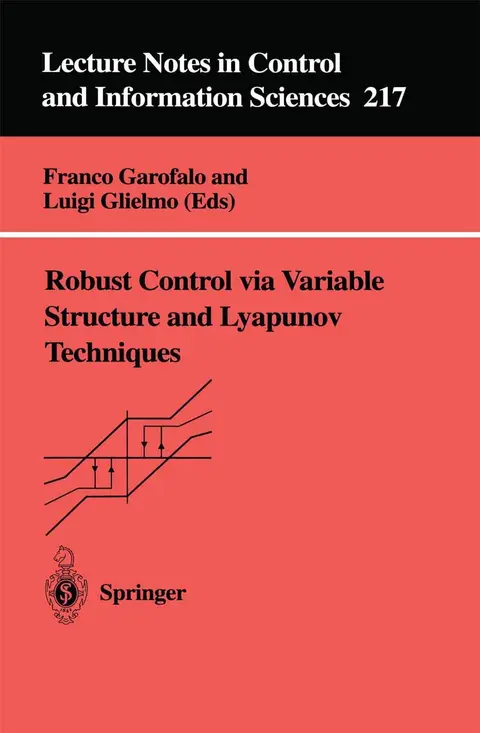 Cover of Robust Control via Variable Structure and Lyapunov Techniques