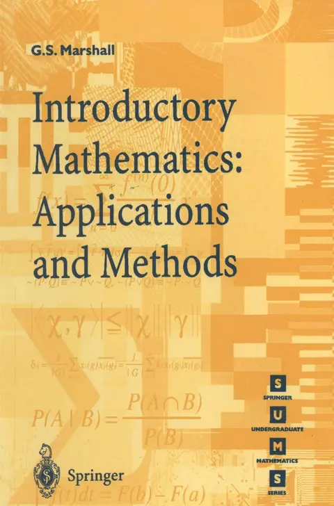 Cover of Introductory Mathematics