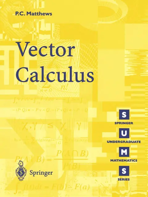 Cover of Vector Calculus