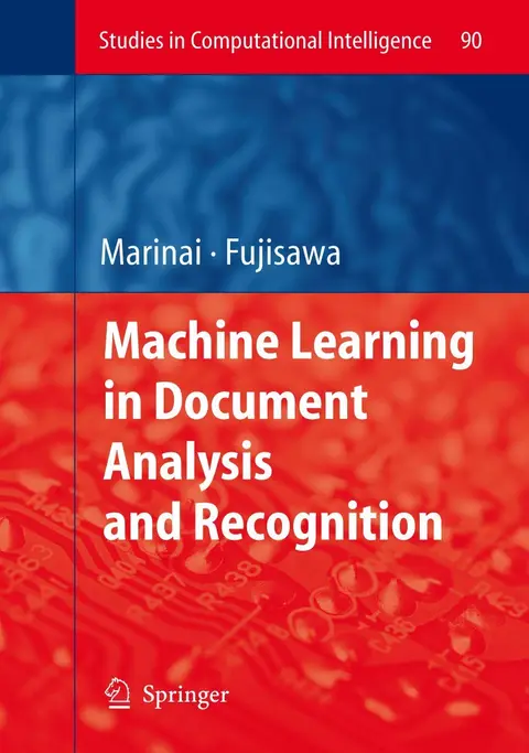Cover of Machine Learning in Document Analysis and Recognition