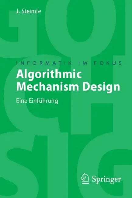 Cover of Algorithmic Mechanism Design