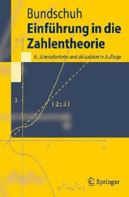 Cover of Einführung in Die Zahlentheorie