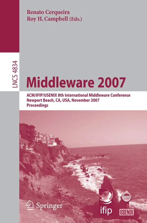 Cover of Middleware 2007