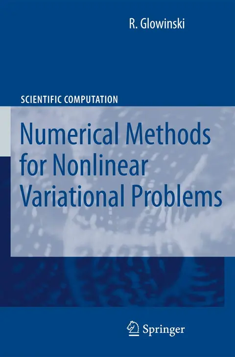 Cover of Lectures on Numerical Methods for Non-Linear Variational Problems