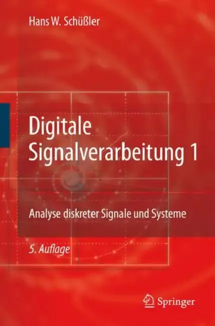 Cover of Digitale Signalverarbeitung 1