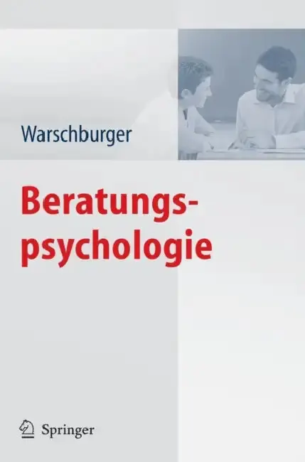 Cover of Beratungspsychologie