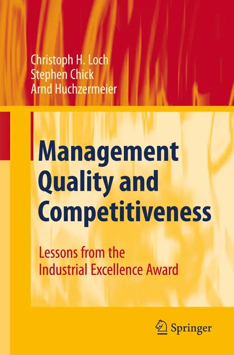 Cover of Management Quality and Competitiveness